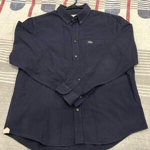 Men’s Lacoste Button down navy